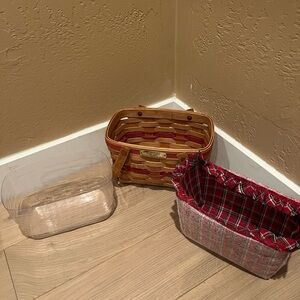 Longaberger Seasons Greetings Basket